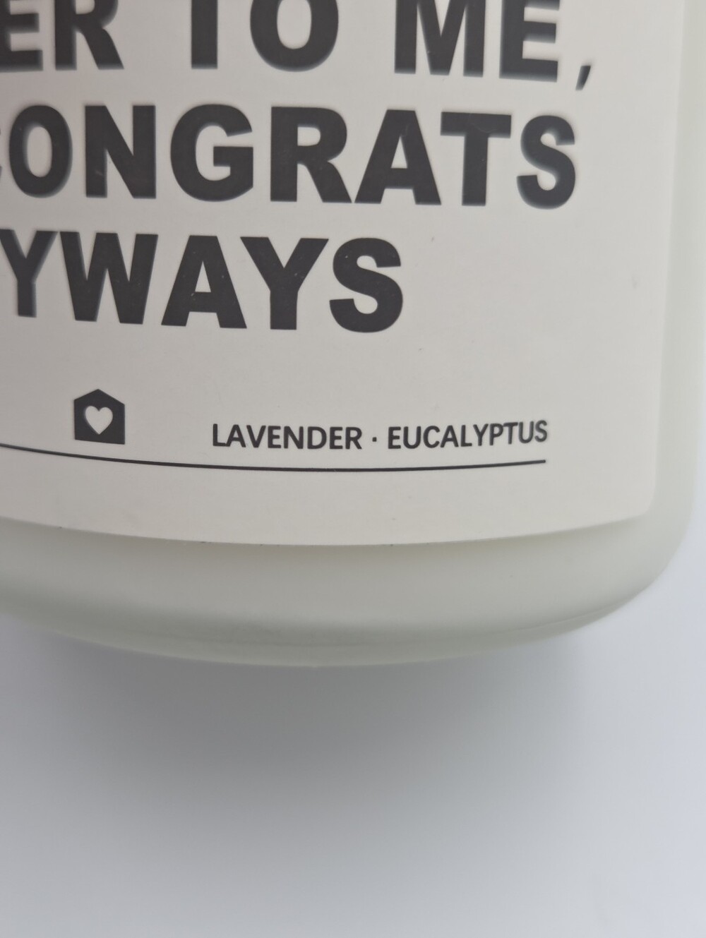 Housewarming Gifts New Home Candle 2026 Lavender Eucalyptus - Picture 4 of 7
